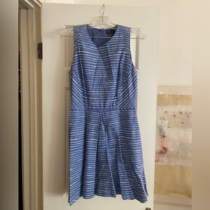 GAP Blue Striped Summer Dress